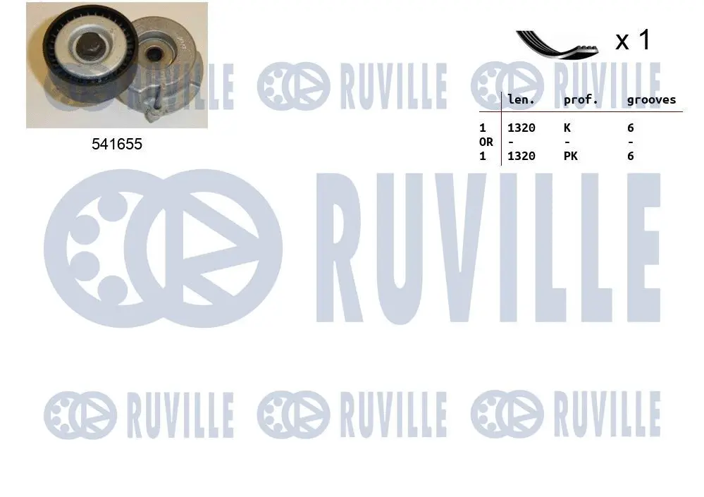V-Ribbed Belt Set (570079)