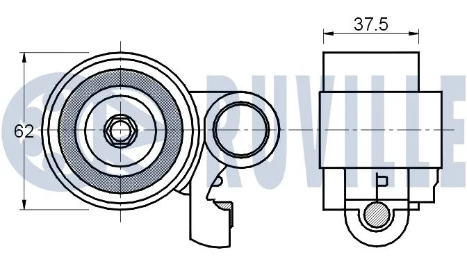 Tensioner Pulley, timing belt