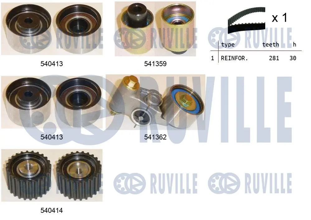 Timing Belt Kit (550197)