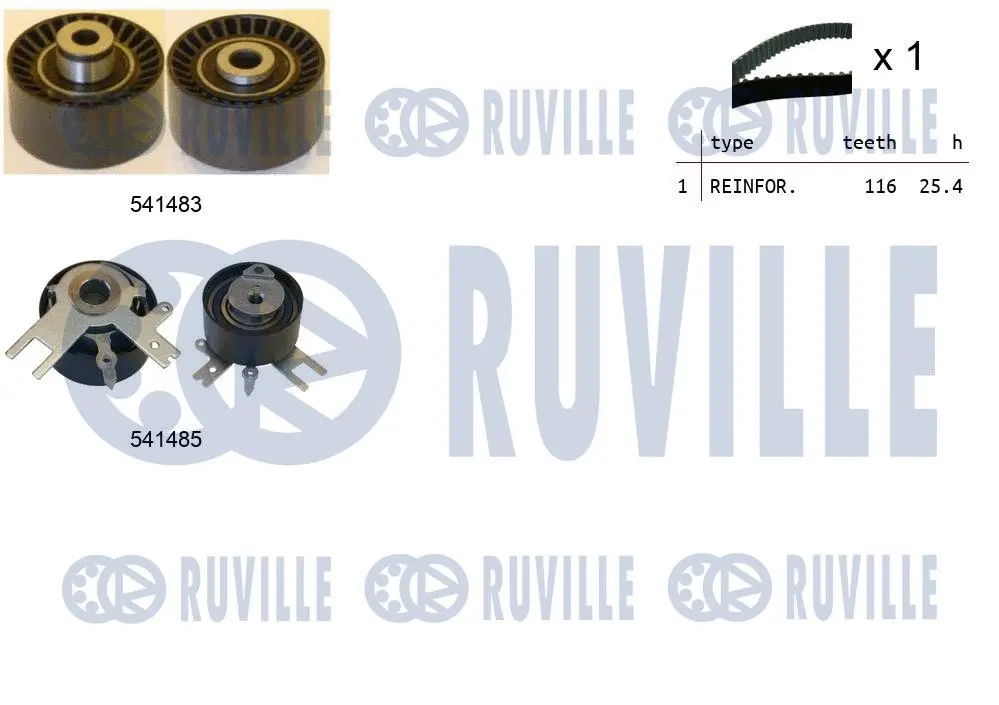 Timing Belt Kit (550125)