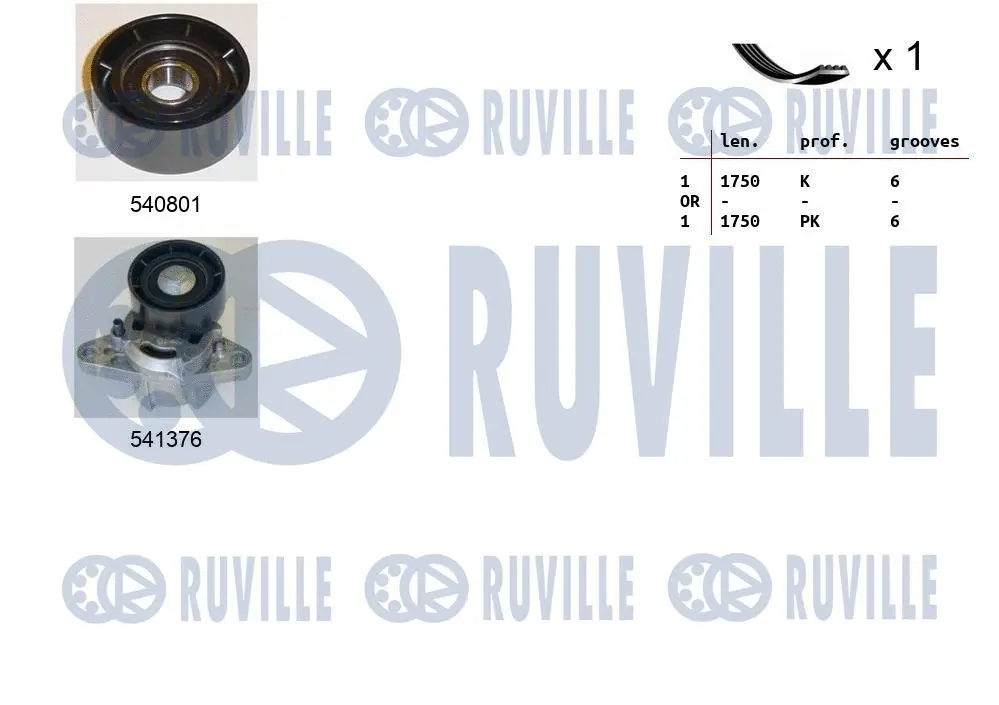 V-Ribbed Belt Set (570084)