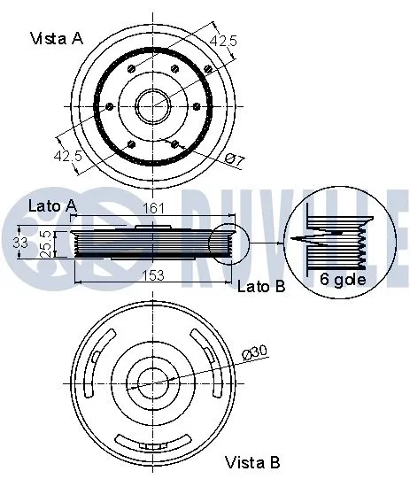 Belt Pulley, crankshaft