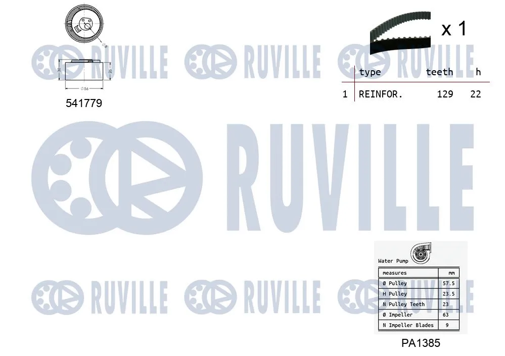 Water Pump & Timing Belt Kit