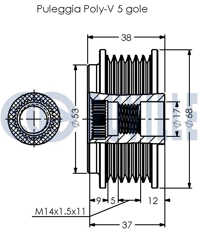 Alternator Freewheel Clutch