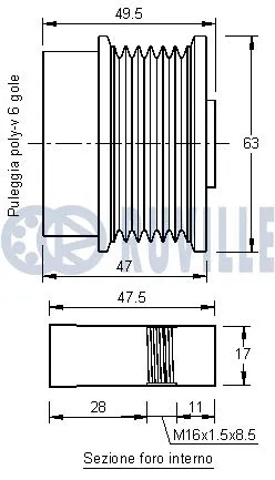 Alternator Freewheel Clutch
