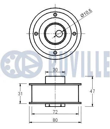 Tensioner Pulley, timing belt