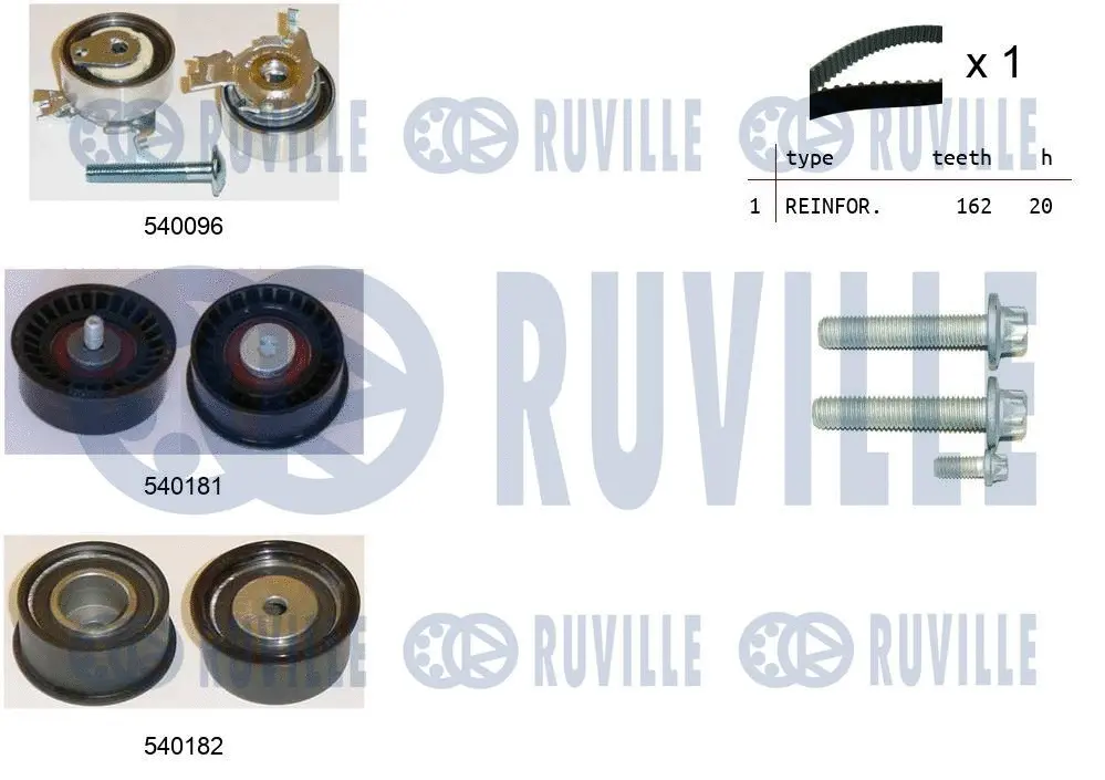 Timing Belt Kit (550040)