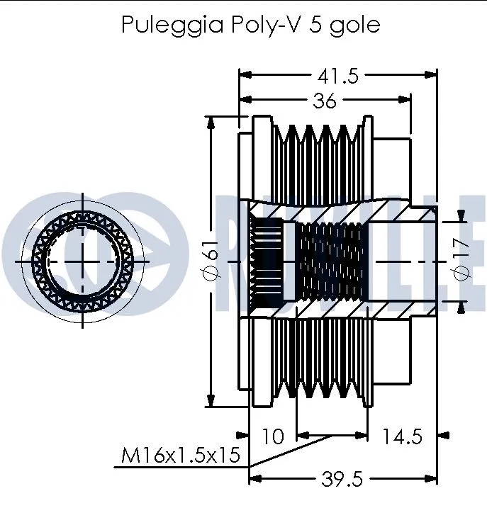 Alternator Freewheel Clutch