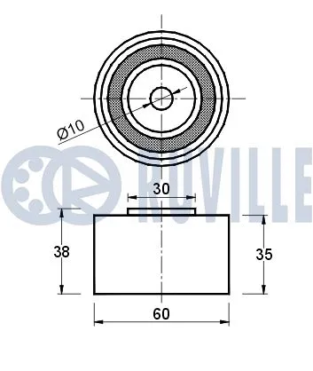 Tensioner Pulley, timing belt