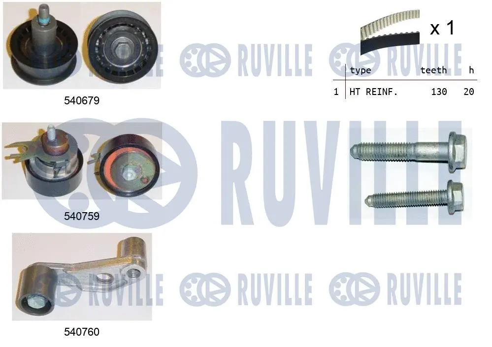 Timing Belt Kit (550396)
