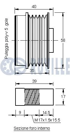 Alternator Freewheel Clutch