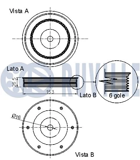 Belt Pulley, crankshaft