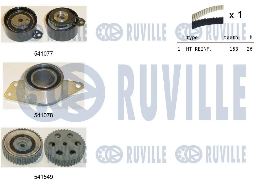 Timing Belt Kit (550349)