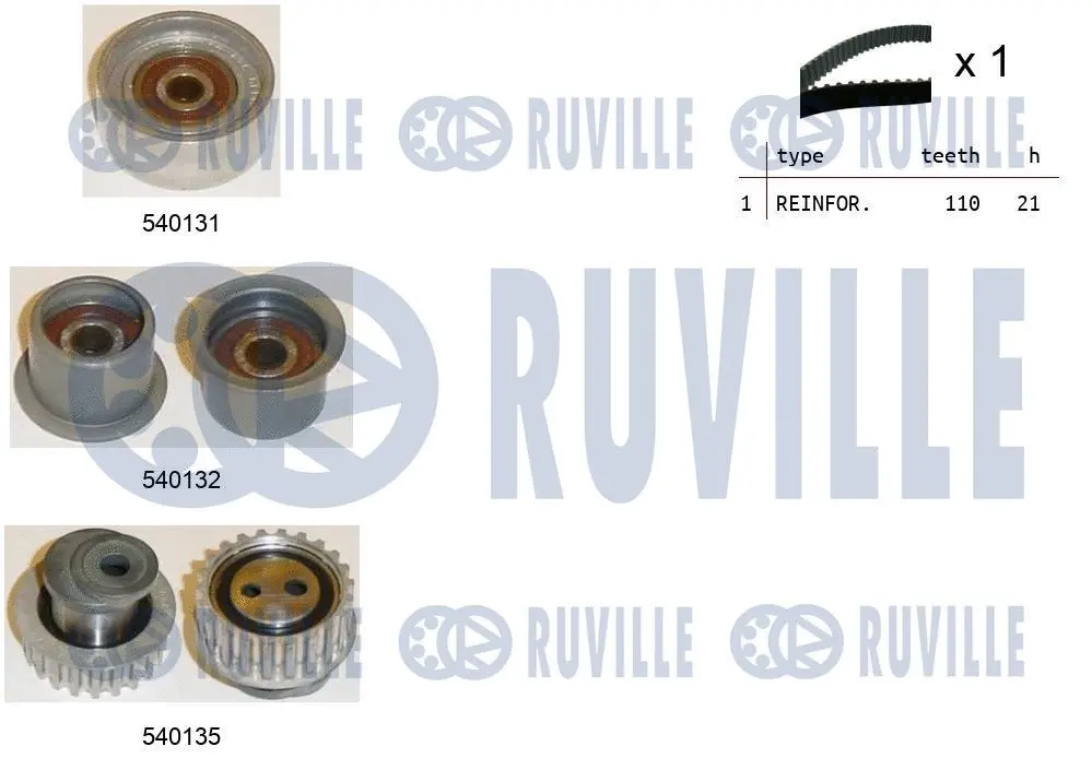 Timing Belt Kit (550204)