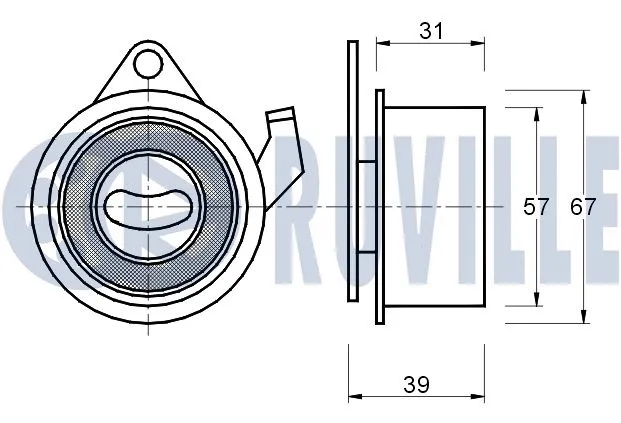 Tensioner Pulley, timing belt