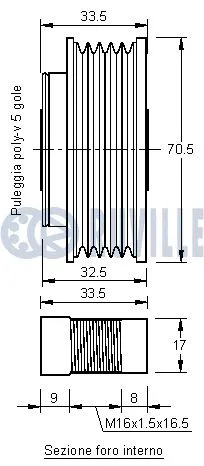 Alternator Freewheel Clutch