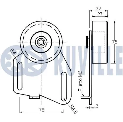 Belt Tensioner, V-ribbed belt
