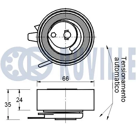 Tensioner Pulley, timing belt