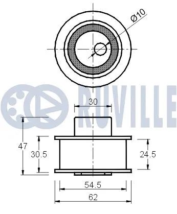 Tensioner Pulley, timing belt
