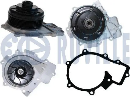Water Pump, engine cooling (561714)