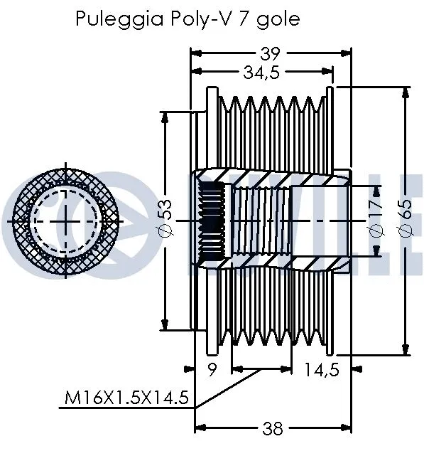 Alternator Freewheel Clutch
