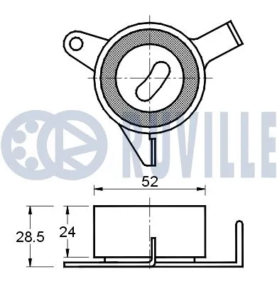 Tensioner Pulley, timing belt