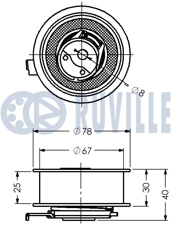 Tensioner Pulley, timing belt