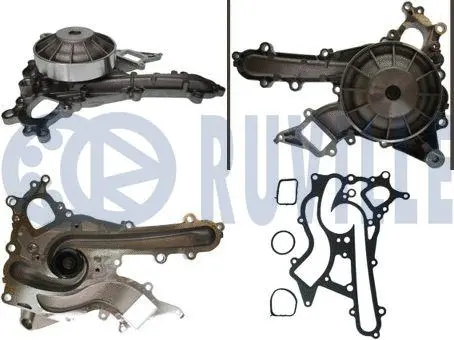 Water Pump, engine cooling (561649)