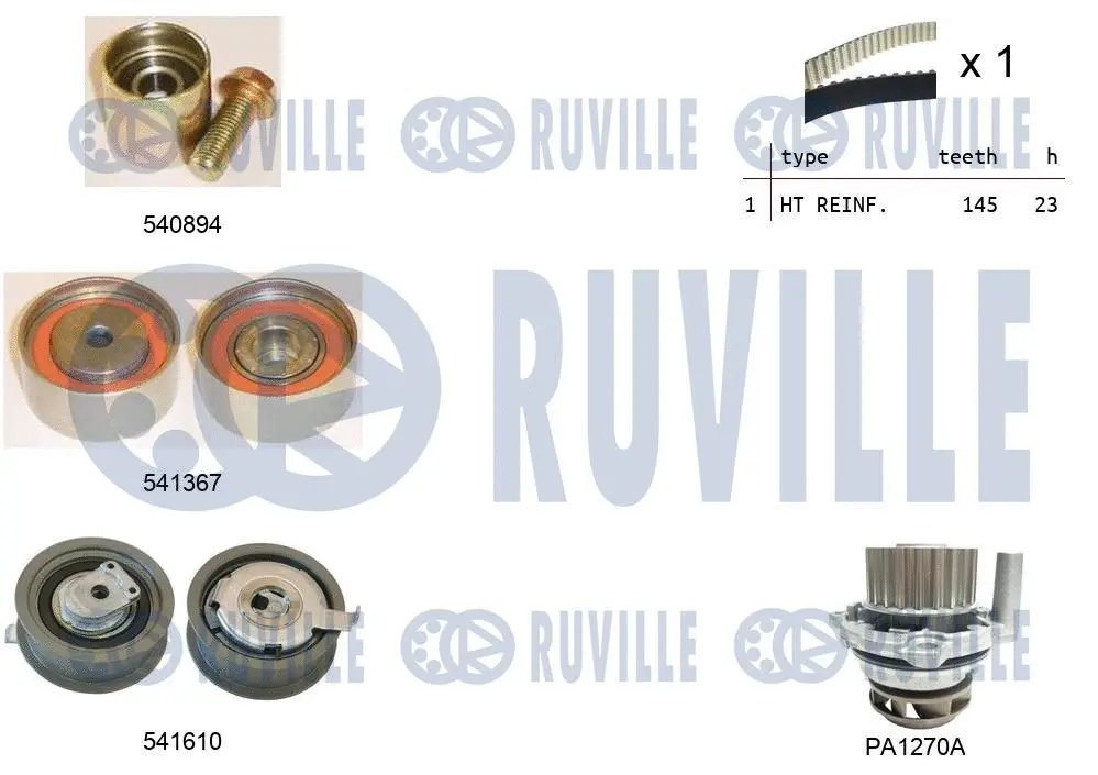 Water Pump & Timing Belt Kit (5503121)