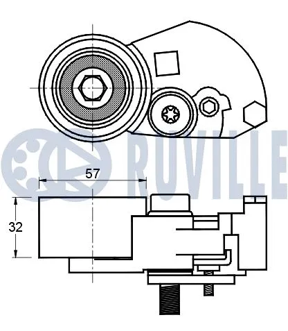 Tensioner Pulley, timing belt