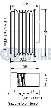 Alternator Freewheel Clutch