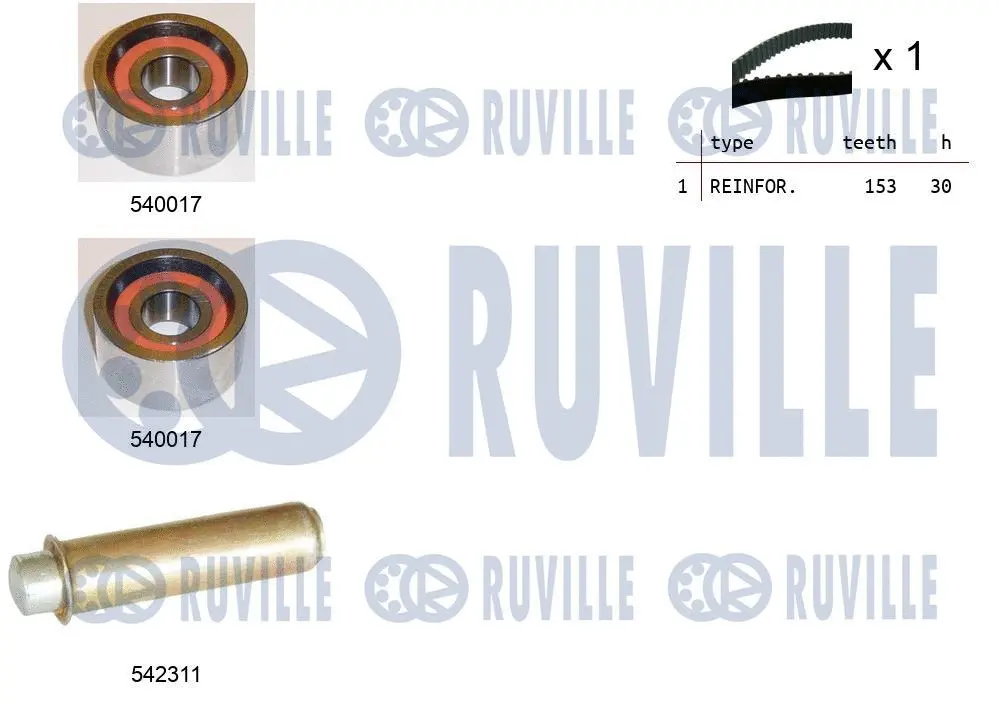 Timing Belt Kit (550393)