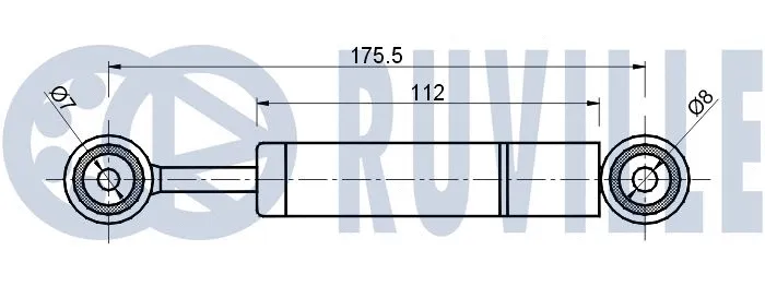 Vibration Damper, V-ribbed belt