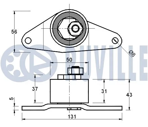 Tensioner Pulley, timing belt