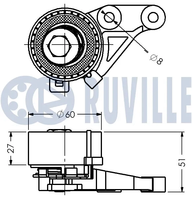 Tensioner Pulley, timing belt