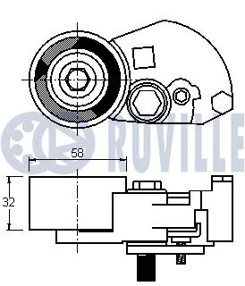 Tensioner Pulley, timing belt
