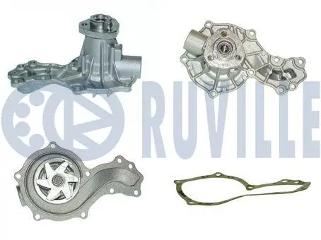 Water Pump, engine cooling (56460)