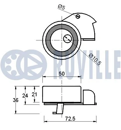 Tensioner Pulley, timing belt
