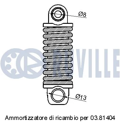 Vibration Damper, V-ribbed belt