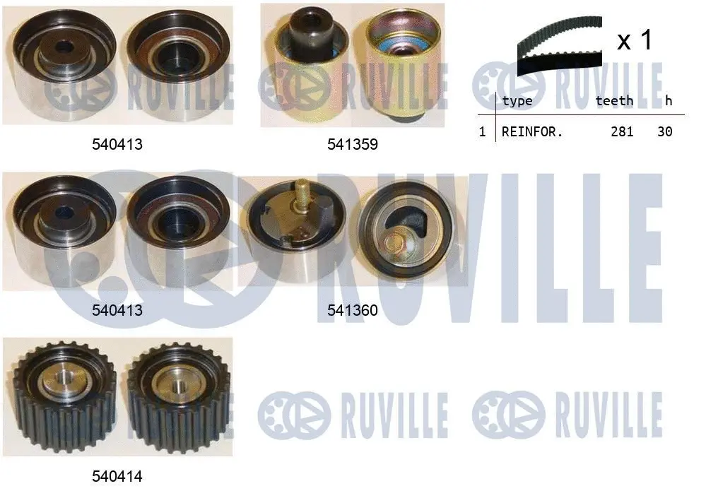 Timing Belt Kit (550198)