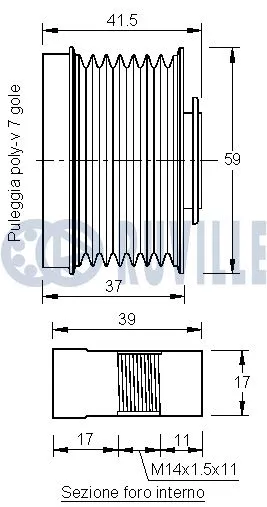 Alternator Freewheel Clutch