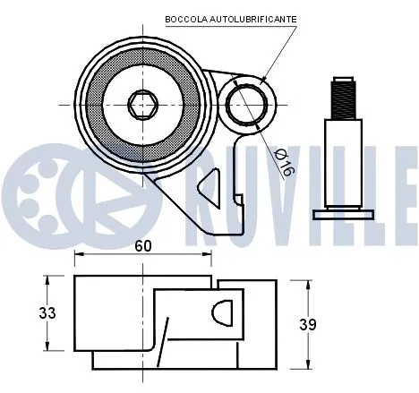 Tensioner Pulley, timing belt