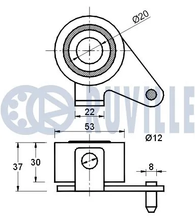 Tensioner Pulley, timing belt