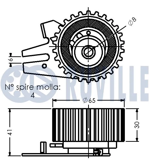 Tensioner Pulley, timing belt