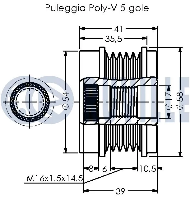 Alternator Freewheel Clutch