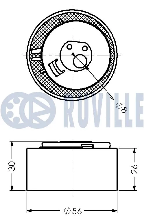 Tensioner Pulley, timing belt
