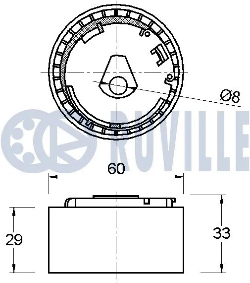 Tensioner Pulley, timing belt