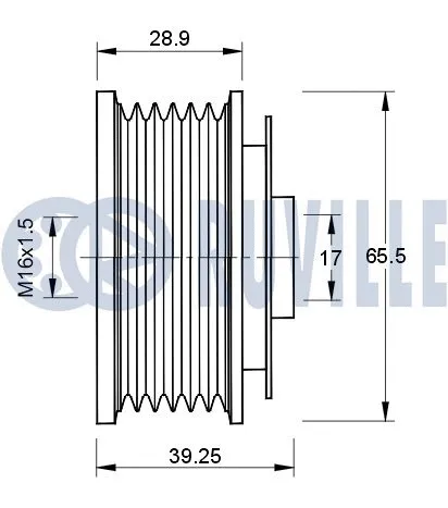 Alternator Freewheel Clutch