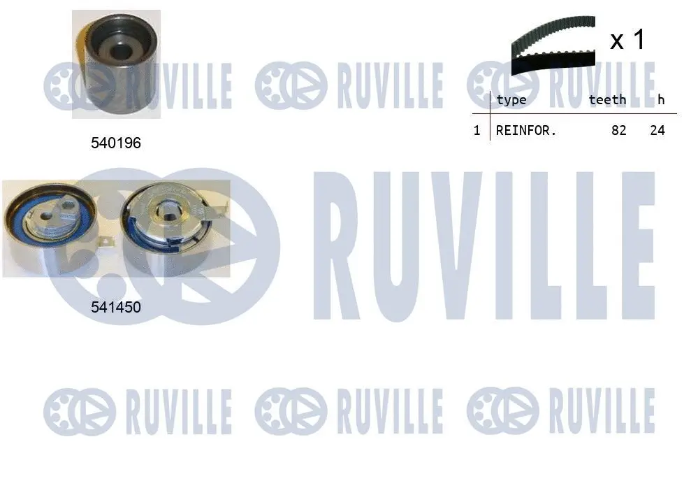 Timing Belt Kit (550387)