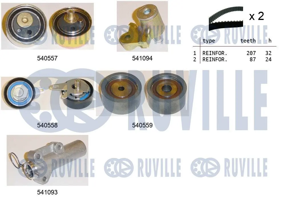 Timing Belt Kit (550285)
